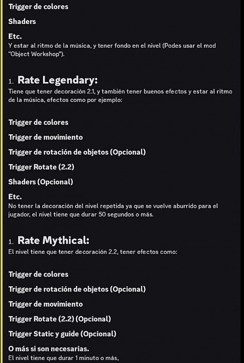 ESPAÑOL RATE REQUEST
